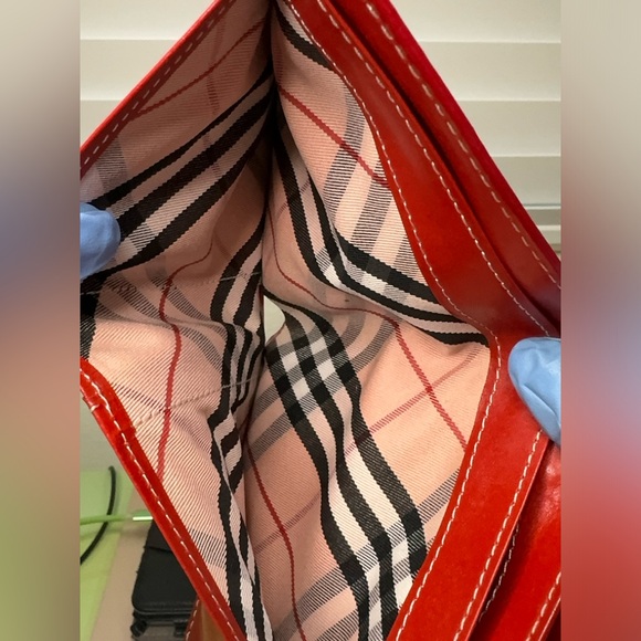 Burberry Blue Label red leather wallet - Picture 11 of 16